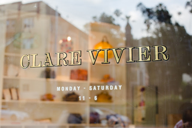 Clare Vivier Store Opening