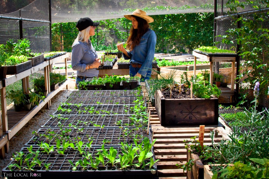 shiva rose and Alice Bamford of One Gun Ranch