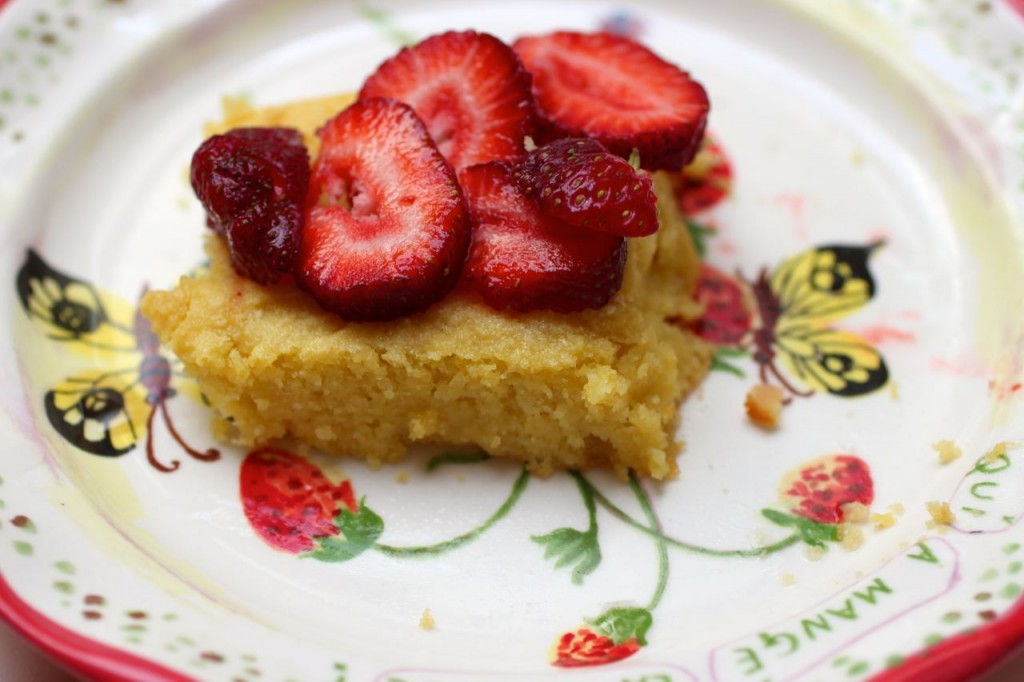 Almond Cake With Berries