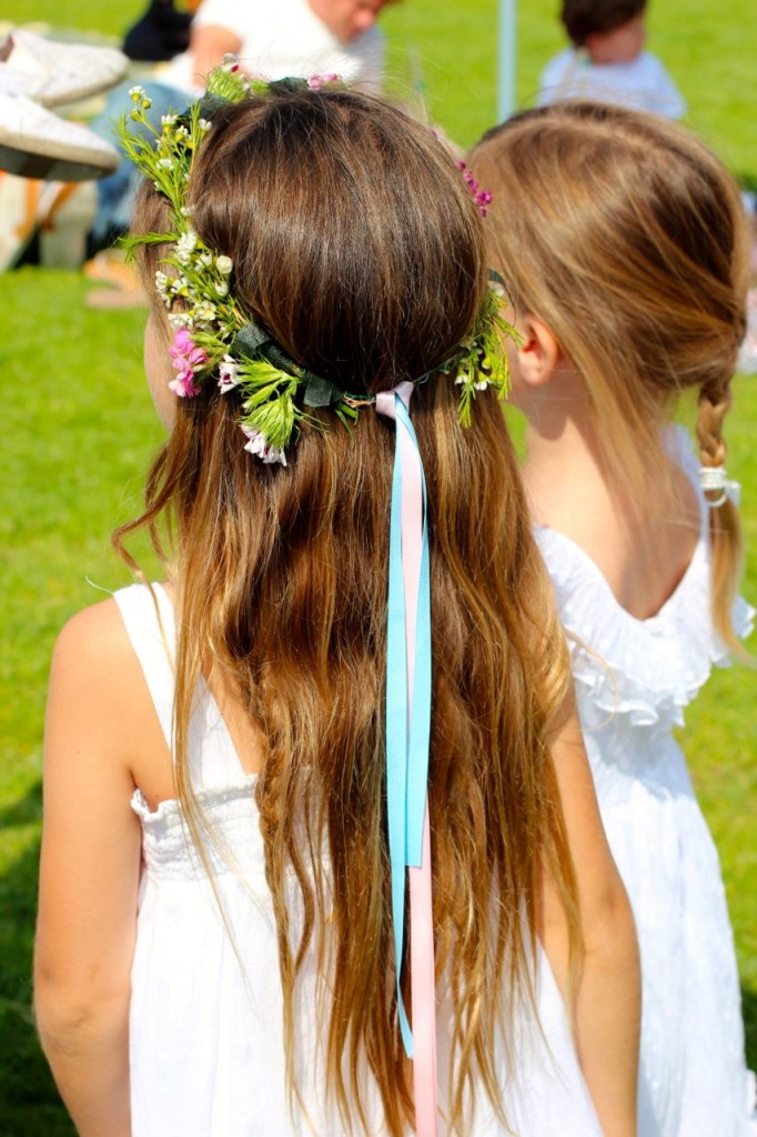 flower wreaths, may faire festival