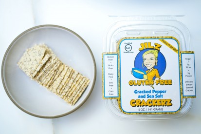 glutenfree crackers, Jilz crackers 