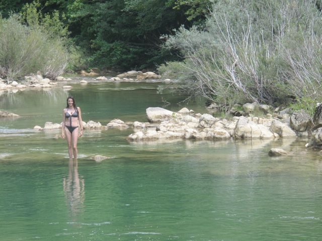 Take me to the river . . .