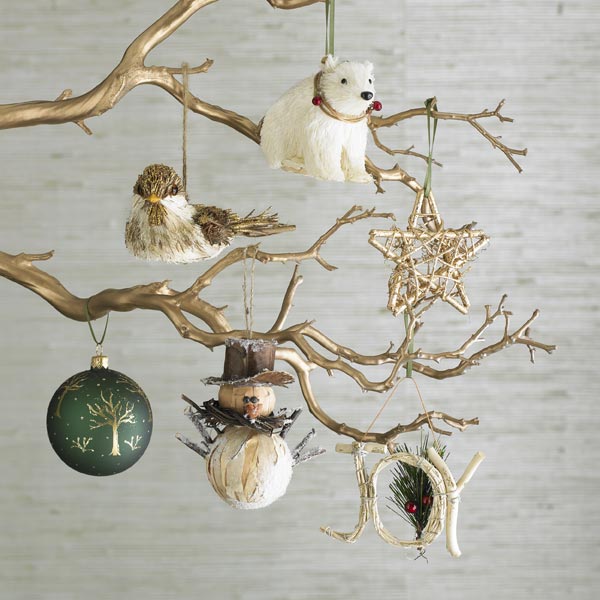 Natural Ornaments from Pier One