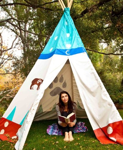 Tee Pee Time . . .