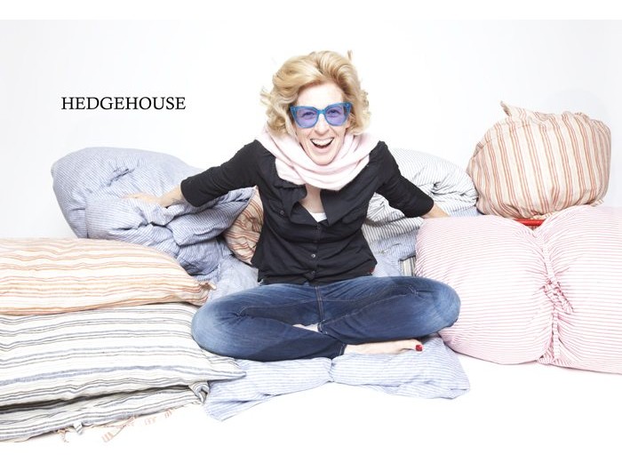 HedgeHouse Linen Throw Mattresses = I am Obsessed!!