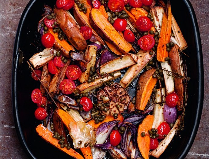 Roasted Vegetables with Parsnips