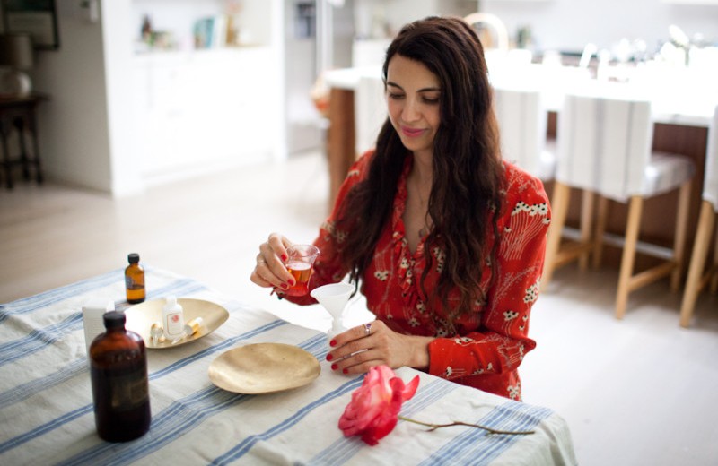 LA in Bloom ~ Making my Rose Oil